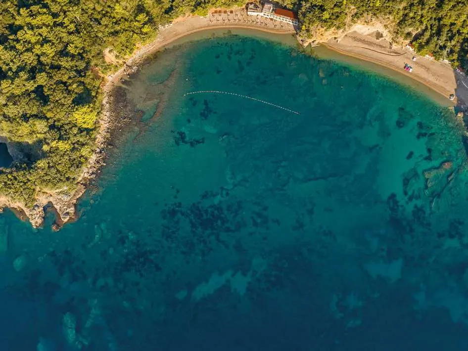 Miločer Beach, Budva Municipality