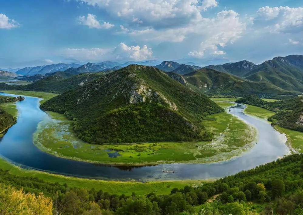 Pavlova strana viewpoint, Crnojević River, Royal Capital Cetinje